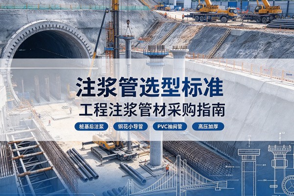 浦口注浆管选型标准