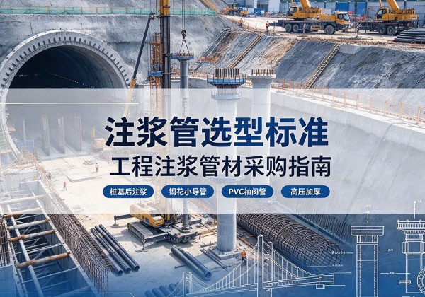 浦口注浆管选型标准