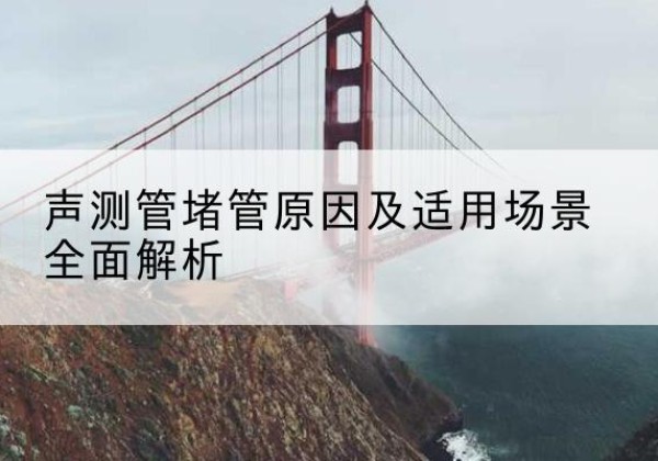 浦口声测管堵管的主要原因有哪些？-声测管堵管原因及适用场景全面解析